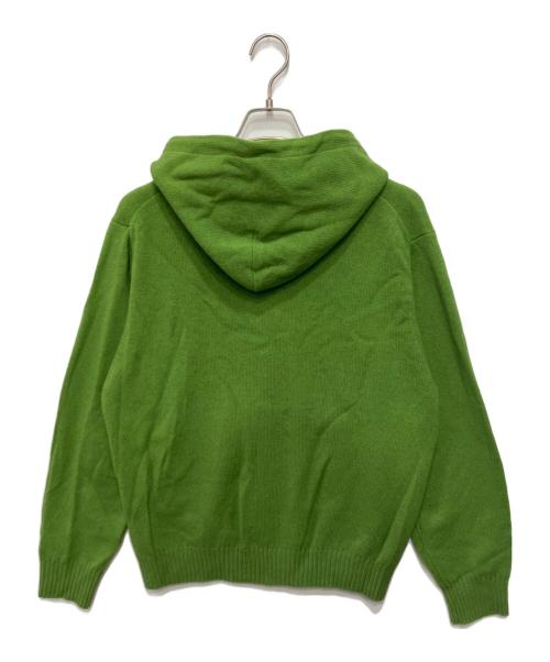 LUCKY LOOPS（ラッキー ループス）LUCKY LOOPS  (ラッキー ループス) 9G MERINO FULL ZIP HODDIE グリーン サイズ:Mの古着・服飾アイテム