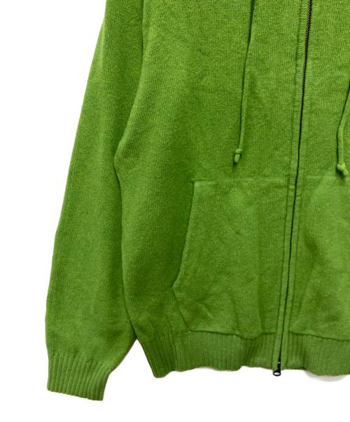 LUCKY LOOPS（ラッキー ループス）LUCKY LOOPS  (ラッキー ループス) 9G MERINO FULL ZIP HODDIE グリーン サイズ:Mの古着・服飾アイテム