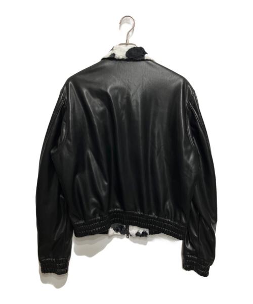 NEW ORDER（ニュー・オーダー）NEW ORDER (ニュー・オーダー) ジャケット ブラック×ホワイト サイズ:2の古着・服飾アイテム