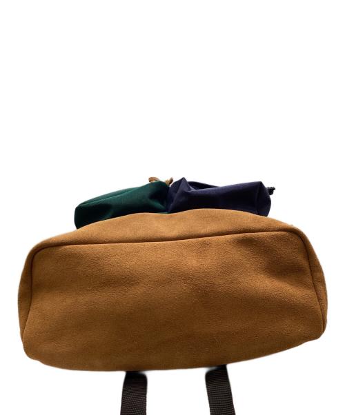 JANSPORT（ジャンスポーツ）JANSPORT (ジャンスポーツ) EASTPAK (イーストパック) BEAMS (ビームス) トリプルネームバックパック グリーン×ネイビーの古着・服飾アイテム
