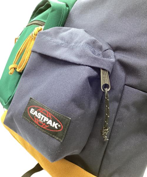 JANSPORT（ジャンスポーツ）JANSPORT (ジャンスポーツ) EASTPAK (イーストパック) BEAMS (ビームス) トリプルネームバックパック グリーン×ネイビーの古着・服飾アイテム