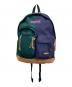 JANSPORT（ジャンスポーツ）の古着「トリプルネームバックパック」｜グリーン×ネイビー