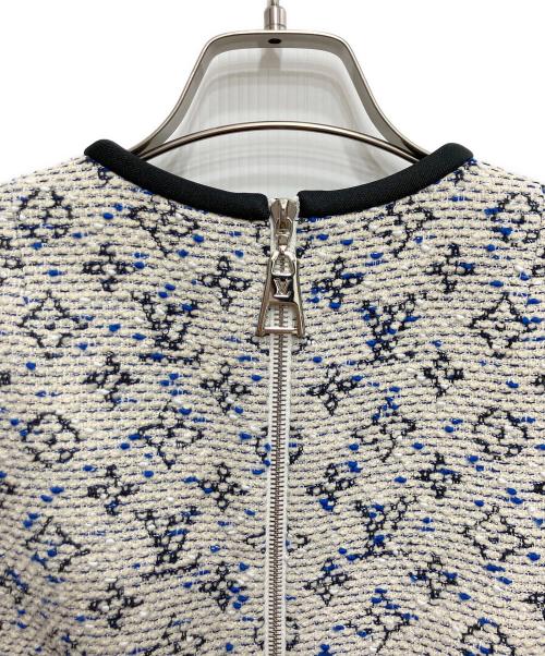 LOUIS VUITTON（ルイ ヴィトン）LOUIS VUITTON (ルイ ヴィトン) モノグラム ノースリーブワンピース ベージュ サイズ:36の古着・服飾アイテム