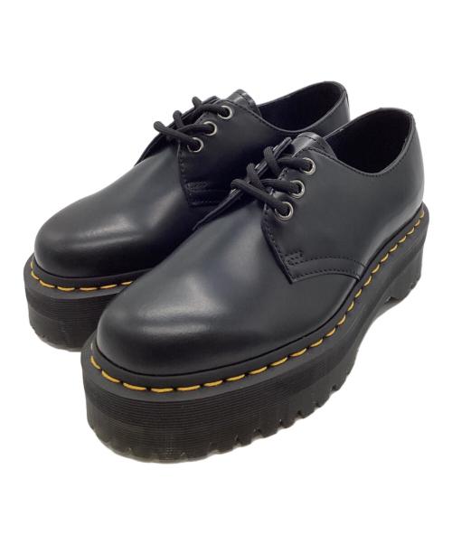 Dr.Martens（ドクターマーチン）Dr.Martens (ドクターマーチン) 1461 QUAD3ホールシューズ ブラック サイズ:UK5の古着・服飾アイテム