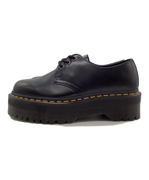 Dr.Martens（ドクターマーチン）Dr.Martens (ドクターマーチン) 1461 QUAD3ホールシューズ ブラック サイズ:UK5の古着・服飾アイテム