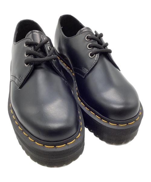 Dr.Martens（ドクターマーチン）Dr.Martens (ドクターマーチン) 1461 QUAD3ホールシューズ ブラック サイズ:UK5の古着・服飾アイテム