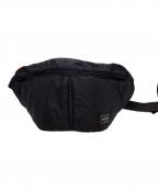 PORTERポーター）の古着「TANKER WAIST BAG」｜ブラック