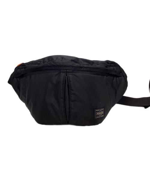 PORTER（ポーター）PORTER (ポーター) TANKER WAIST BAG ブラックの古着・服飾アイテム