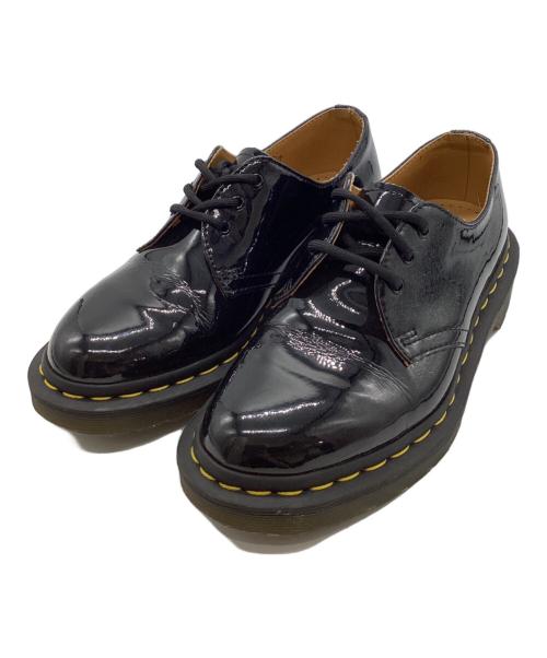 Dr.Martens（ドクターマーチン）Dr.Martens (ドクターマーチン) エナメル3ホールシューズ ブラック サイズ:UK4の古着・服飾アイテム