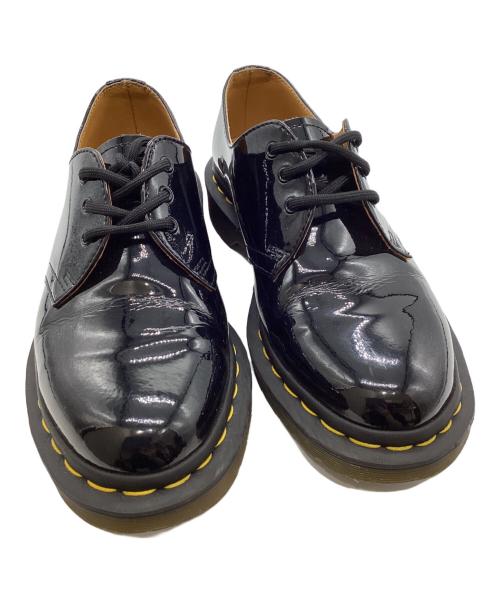 Dr.Martens（ドクターマーチン）Dr.Martens (ドクターマーチン) エナメル3ホールシューズ ブラック サイズ:UK4の古着・服飾アイテム