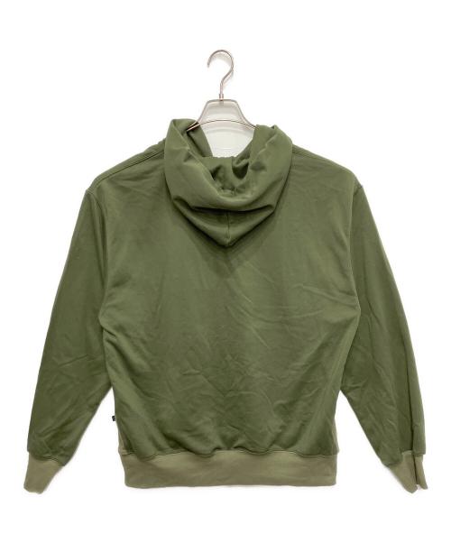 DAIWA PIER39（ダイワ ピア39）DAIWA PIER39 (ダイワ ピア39) TECH SWEAT HALF ZIP HOODIE（テックスウェットハーフジップフーディ） カーキ サイズ:Lの古着・服飾アイテム