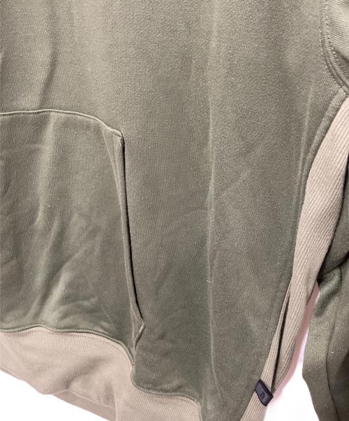 DAIWA PIER39（ダイワ ピア39）DAIWA PIER39 (ダイワ ピア39) TECH SWEAT HALF ZIP HOODIE（テックスウェットハーフジップフーディ） カーキ サイズ:Lの古着・服飾アイテム