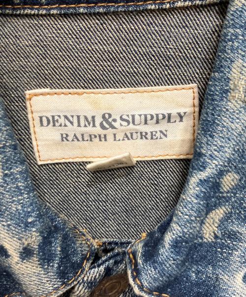 Denim & Supply Ralph Lauren（デニム＆サプライ ラルフローレン）Denim & Supply Ralph Lauren (デニム＆サプライ ラルフローレン) バッグ刺繍デニムジャケット インディゴ サイズ:XSの古着・服飾アイテム
