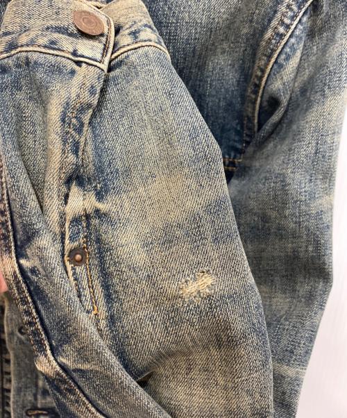 Denim & Supply Ralph Lauren（デニム＆サプライ ラルフローレン）Denim & Supply Ralph Lauren (デニム＆サプライ ラルフローレン) バッグ刺繍デニムジャケット インディゴ サイズ:XSの古着・服飾アイテム