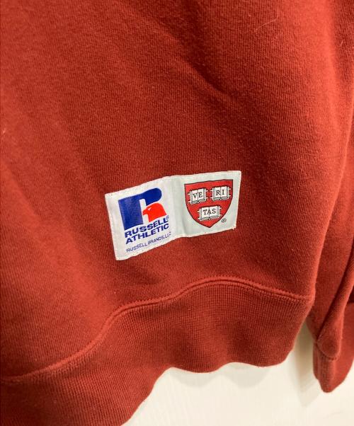 RUSSELL ATHLETIC（ラッセルアスレチック）RUSSELL ATHLETIC (ラッセルアスレチック) ロゴスウェット レッド サイズ:Lの古着・服飾アイテム
