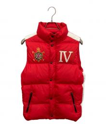 POLO RALPH LAUREN（ポロ・ラルフローレン）の古着「ダウンベスト」｜レッド