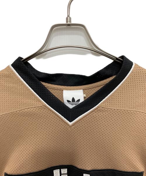adidas（アディダス）adidas (アディダス) ホッケージャージ ベージュ サイズ:3XL 未使用品の古着・服飾アイテム