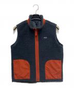 Patagoniaパタゴニア）の古着「フリースベスト」｜ネイビー