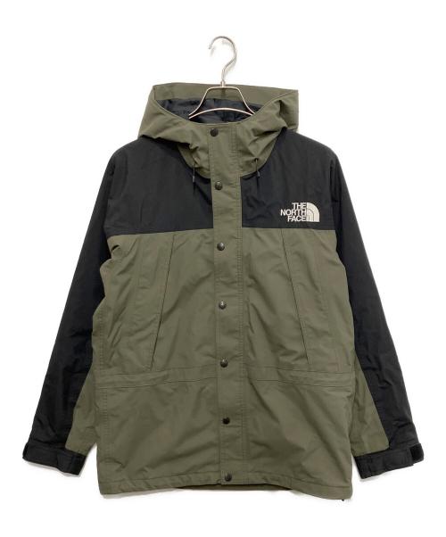THE NORTH FACE（ザ ノース フェイス）THE NORTH FACE (ザ ノース フェイス) Mountain Light Jacket カーキ×ブラック サイズ:Mの古着・服飾アイテム