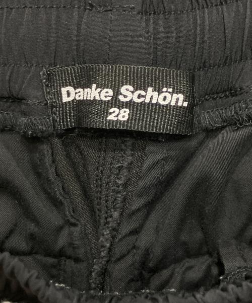 DANKE SCHON（ダンケ シェーン）DANKE SCHON (ダンケ シェーン) プレミアムTC ブラック ファスナーポケットパンツ ブラック サイズ:Mの古着・服飾アイテム
