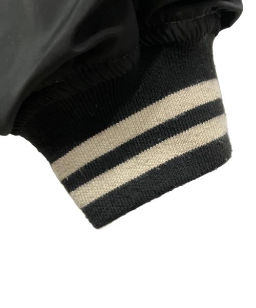 X-LARGE（エクストララージ）X-LARGE (エクストララージ) REVERSIBLE BASEBALL JACKET（リバーシブルベースボールジャケット） ブラック サイズ:Lの古着・服飾アイテム