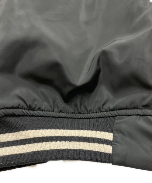 X-LARGE（エクストララージ）X-LARGE (エクストララージ) REVERSIBLE BASEBALL JACKET（リバーシブルベースボールジャケット） ブラック サイズ:Lの古着・服飾アイテム