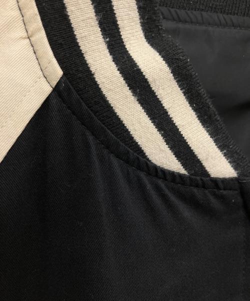 X-LARGE（エクストララージ）X-LARGE (エクストララージ) REVERSIBLE BASEBALL JACKET（リバーシブルベースボールジャケット） ブラック サイズ:Lの古着・服飾アイテム