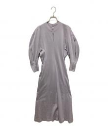 Mame Kurogouchi（マメクロゴウチ）の古着「Cotton Jersey Dress」｜パープル