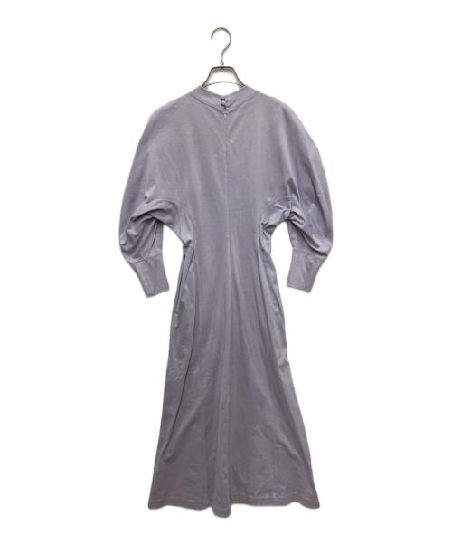 Mame Kurogouchi（マメクロゴウチ）Mame Kurogouchi (マメクロゴウチ) Cotton Jersey Dress パープル サイズ:2の古着・服飾アイテム