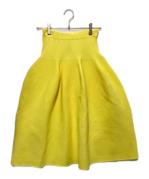 CFCL（シーエフシーエル）CFCL (シーエフシーエル) POTTERY SKIRT（ポタリースカート） イエロー サイズ:3の古着・服飾アイテム