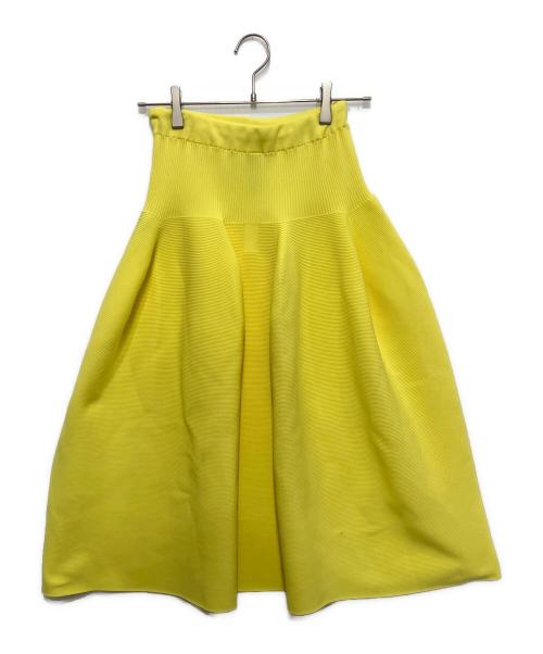 CFCL（シーエフシーエル）CFCL (シーエフシーエル) POTTERY SKIRT（ポタリースカート） イエロー サイズ:3の古着・服飾アイテム