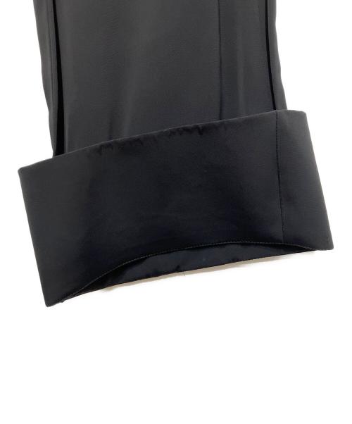 MM6 Maison Margiela（エムエムシックスメゾンマルジェラ）MM6 Maison Margiela (エムエムシックスメゾンマルジェラ) タックスラックス ブラック サイズ:42の古着・服飾アイテム