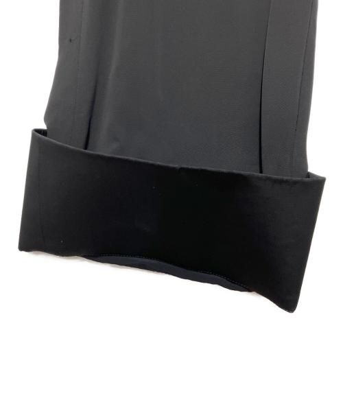 MM6 Maison Margiela（エムエムシックスメゾンマルジェラ）MM6 Maison Margiela (エムエムシックスメゾンマルジェラ) タックスラックス ブラック サイズ:42の古着・服飾アイテム