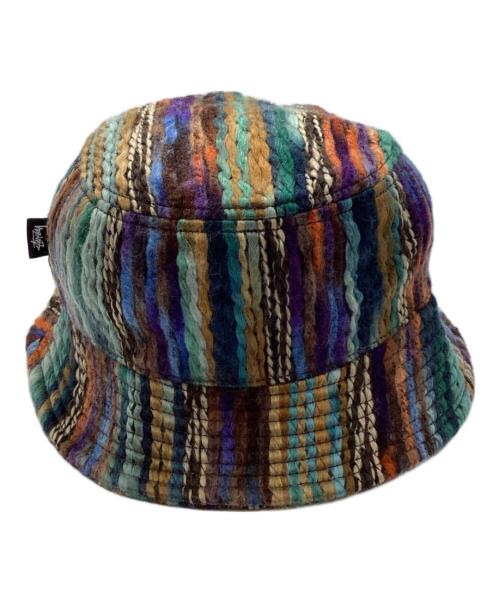 stussy（ステューシー）stussy (ステューシー) Mixed Yarn Stock Bucket Hat マルチカラーの古着・服飾アイテム