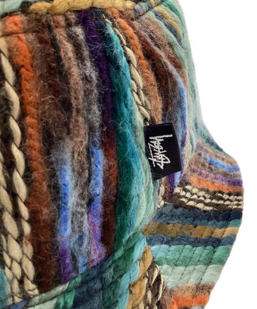stussy（ステューシー）stussy (ステューシー) Mixed Yarn Stock Bucket Hat マルチカラーの古着・服飾アイテム