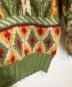 中古・古着 BEAMS (ビームス) Crew Fair Isle Pattern 3G グリーン サイズ:L：6000円