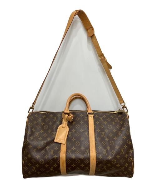LOUIS VUITTON（ルイ ヴィトン）LOUIS VUITTON (ルイ ヴィトン) キーポル・バンドリエール 50トラベルバッグ ブラウンの古着・服飾アイテム