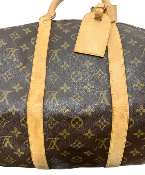 LOUIS VUITTON（ルイ ヴィトン）LOUIS VUITTON (ルイ ヴィトン) キーポル・バンドリエール 50トラベルバッグ ブラウンの古着・服飾アイテム