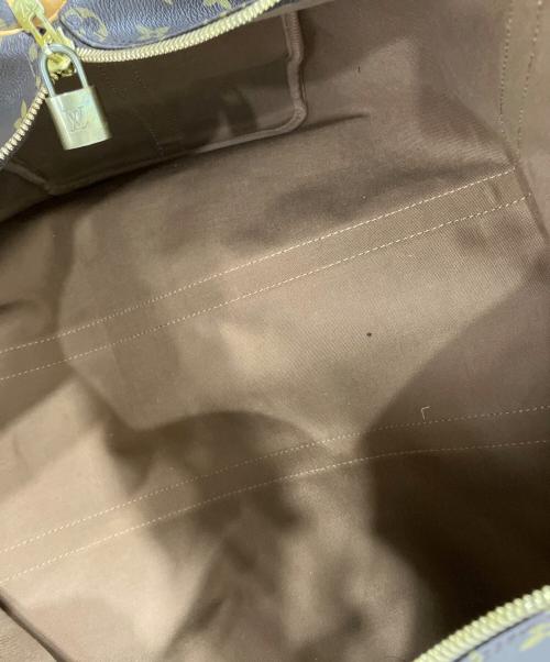 LOUIS VUITTON（ルイ ヴィトン）LOUIS VUITTON (ルイ ヴィトン) キーポル・バンドリエール 50トラベルバッグ ブラウンの古着・服飾アイテム