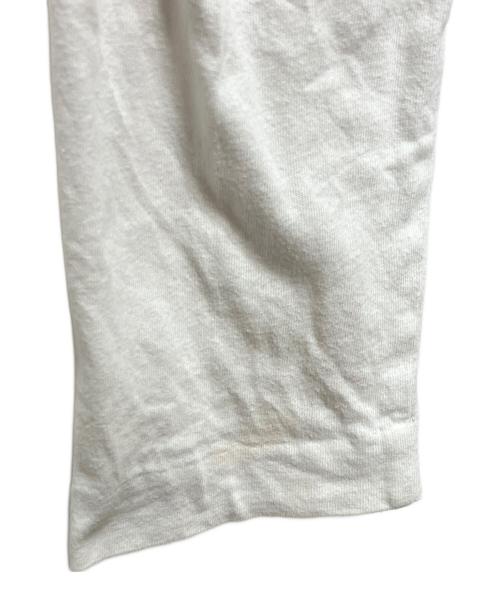 PLAY COMME des GARCONS（プレイコムデギャルソン）PLAY COMME des GARCONS (プレイコムデギャルソン) ハートワッペン長袖カットソー ホワイト サイズ:Mの古着・服飾アイテム