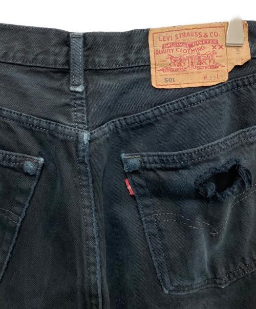 LEVI'S（リーバイス）LEVI'S (リーバイス) 501デニムパンツ ブラック サイズ:33×32の古着・服飾アイテム