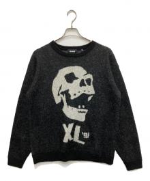 X-LARGE（エクストララージ）の古着「モヘヤ混ニット」｜ブラック
