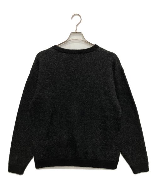X-LARGE（エクストララージ）X-LARGE (エクストララージ) モヘヤ混ニット ブラック サイズ:Lの古着・服飾アイテム
