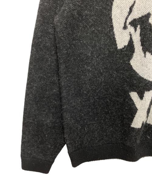 X-LARGE（エクストララージ）X-LARGE (エクストララージ) モヘヤ混ニット ブラック サイズ:Lの古着・服飾アイテム