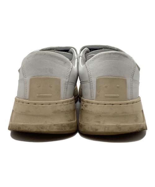 Acne studios（アクネ ストゥディオズ）ACNE STUDIOS (アクネ ストゥディオズ) ベルクロスニーカー ホワイト サイズ:41の古着・服飾アイテム
