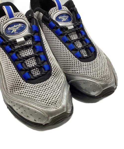 REEBOK（リーボック）REEBOK (リーボック) THE BLACK EYE PATCH (ブラックアイパッチ) DAYTONA DMX Ⅱ（デイトナ DMX II） シルバー サイズ:27の古着・服飾アイテム