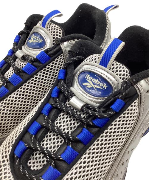 REEBOK（リーボック）REEBOK (リーボック) THE BLACK EYE PATCH (ブラックアイパッチ) DAYTONA DMX Ⅱ（デイトナ DMX II） シルバー サイズ:27の古着・服飾アイテム