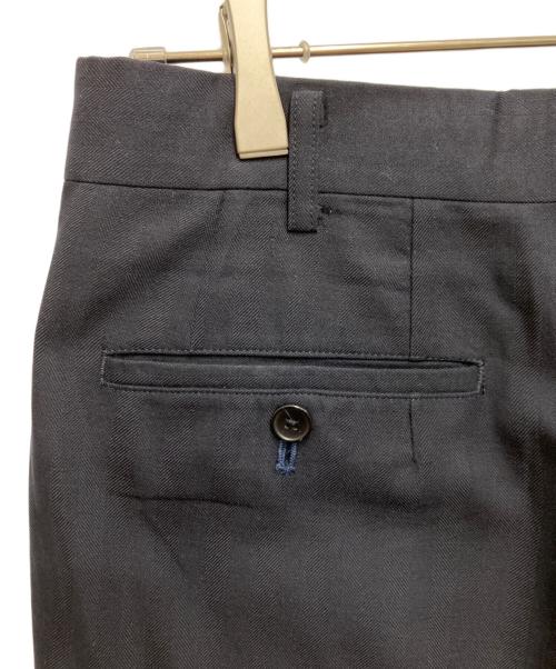 COMME des GARCONS HOMME DEUX（コムデギャルソン オム ドゥ）COMME des GARCONS HOMME DEUX (コムデギャルソン オム ドゥ) ウール2タックパンツ ネイビー サイズ:Lの古着・服飾アイテム