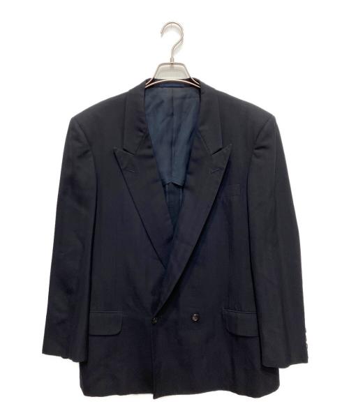 COMME des GARCONS HOMME DEUX（コムデギャルソン オム ドゥ）COMME des GARCONS HOMME DEUX (コムデギャルソン オム ドゥ) ウールテーラードジャケット ネイビー サイズ:Mの古着・服飾アイテム