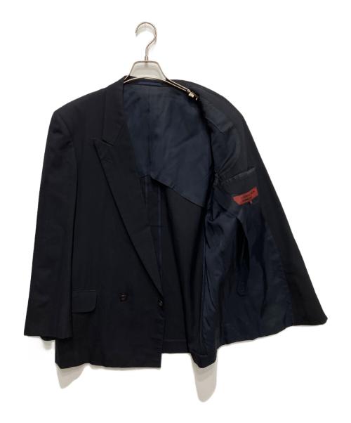 COMME des GARCONS HOMME DEUX（コムデギャルソン オム ドゥ）COMME des GARCONS HOMME DEUX (コムデギャルソン オム ドゥ) ウールテーラードジャケット ネイビー サイズ:Mの古着・服飾アイテム